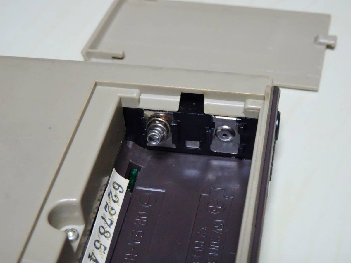 ☆東京ワンタン本舗 創立30周年記念品 SHARP ELSI MATE 電卓 EL-8122 昭和52年 レトロ アンティーク 稼働品 送料185円☆_画像9