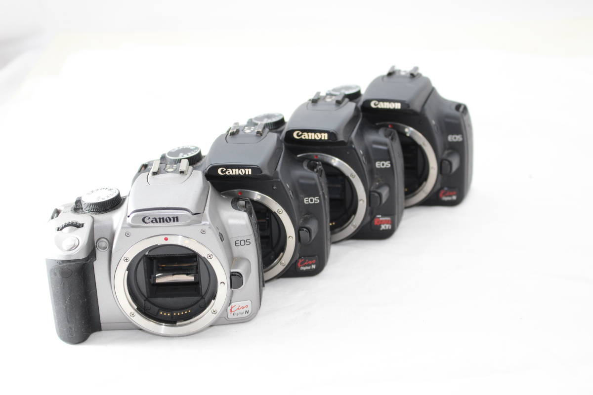 Canon Rebel XTi KISS DIGITAL N 3台（完動品）2024106MA4の画像7