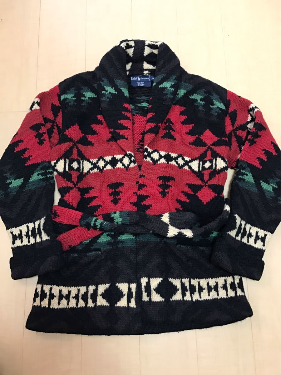 希少 ラルフローレン RALPHLAUREN ネイティヴ RRL ナバホ ポロカン