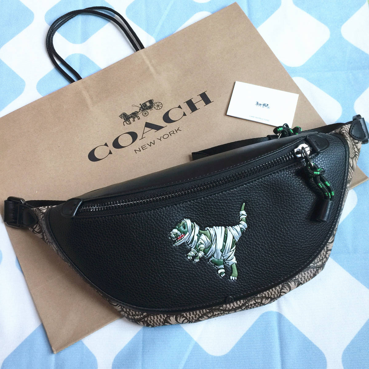 ☆新品☆コーチ/COACH バッグ C6928 コーチ X マイケル・B・ジョーダン ボディーバッグ ベルトバッグ ウエストバッグ アウトレット品_画像1