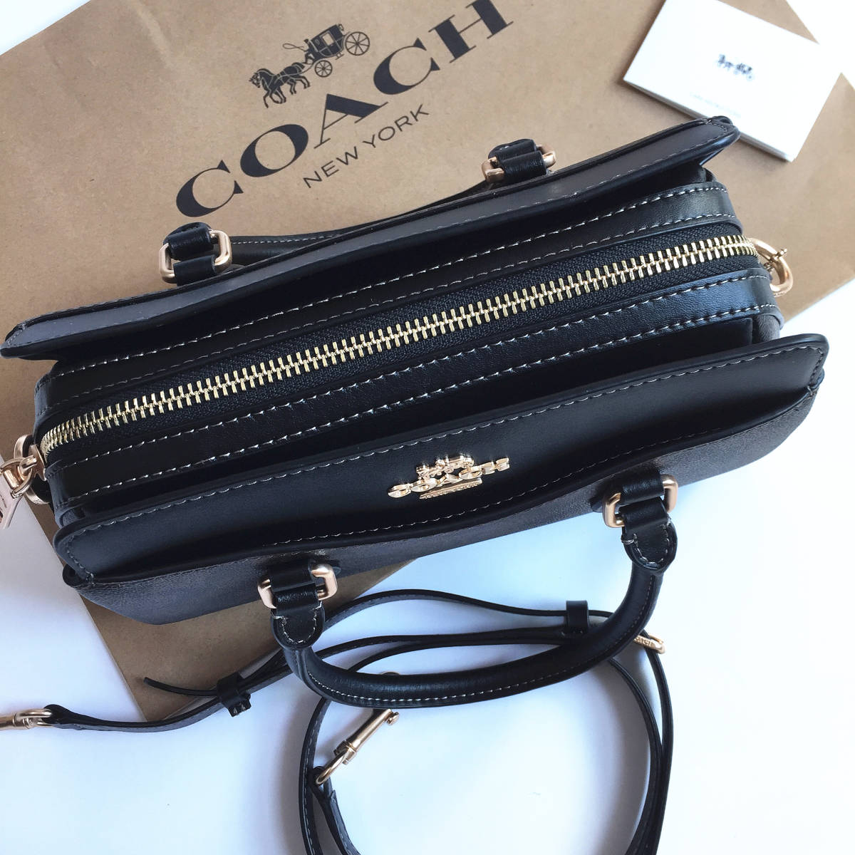 ☆新品☆コーチ/COACH バッグ CH174 手提げバッグ ショルダーバッグ ハンドバッグ クロスボディーレディース 斜め掛け アウトレット品_画像4