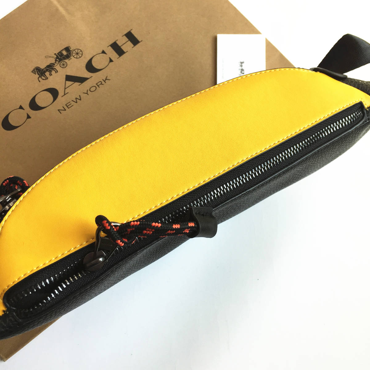 ☆新品☆コーチ/COACH バッグ C7248 レキシー マイケル・B・ジョーダンコラボ ベルトバッグ ウエストバッグ ボディーバッグ アウトレット品_画像4