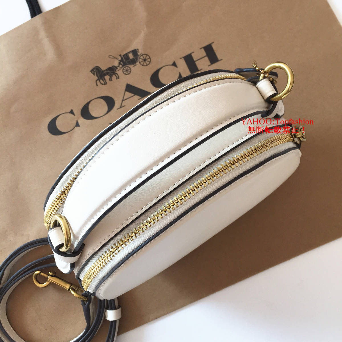 ☆新品☆コーチ/COACH バッグ CM856 COACH X DISNEY ミッキーキャンティーン クロスボディー ショルダーバッグ レディース アウトレット品 _画像4