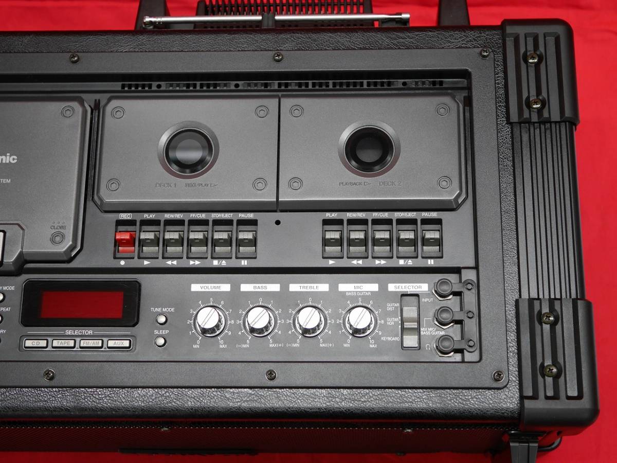 Panasonic RX-PA7 パーソナルPAシステム 55W 重低音＆大迫力 CD 