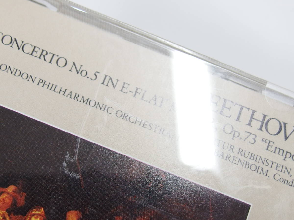 CD / ベートーヴェン ピアノ協奏曲第5番「皇帝」 / ルービンシュタイン / バレンボイム / 『M22』 / 中古 の画像6