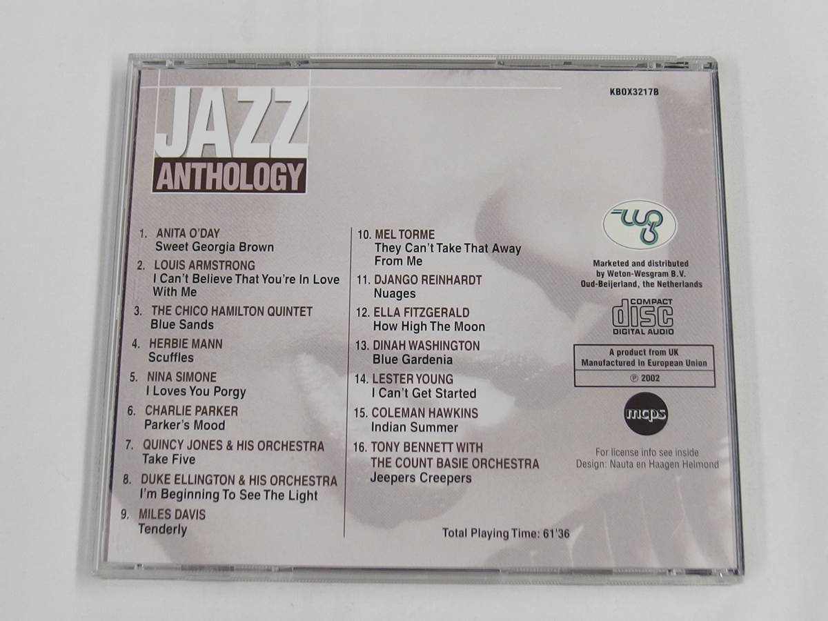 CD / JAZZ ANTHOLOGY CD2 / 『M22』 / 中古 _画像2