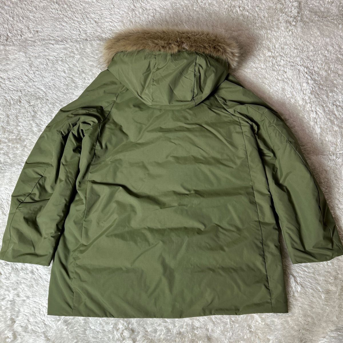 極美品】UNIQLOハイブリッドダウンコート フード脱着 ファーM 極美品】UNIQLOハイブリッドダウンコート フード脱着 ファーM