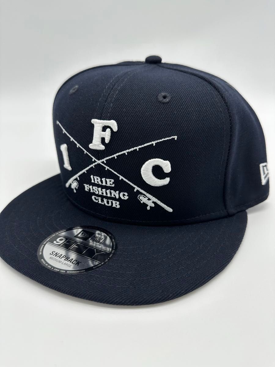 IRIE FISHING CLUB ステッカー付 ニューエラ コラボ キャップ IRIE FISHING CLUB ステッカー付 ニューエラ コラボ キャップ