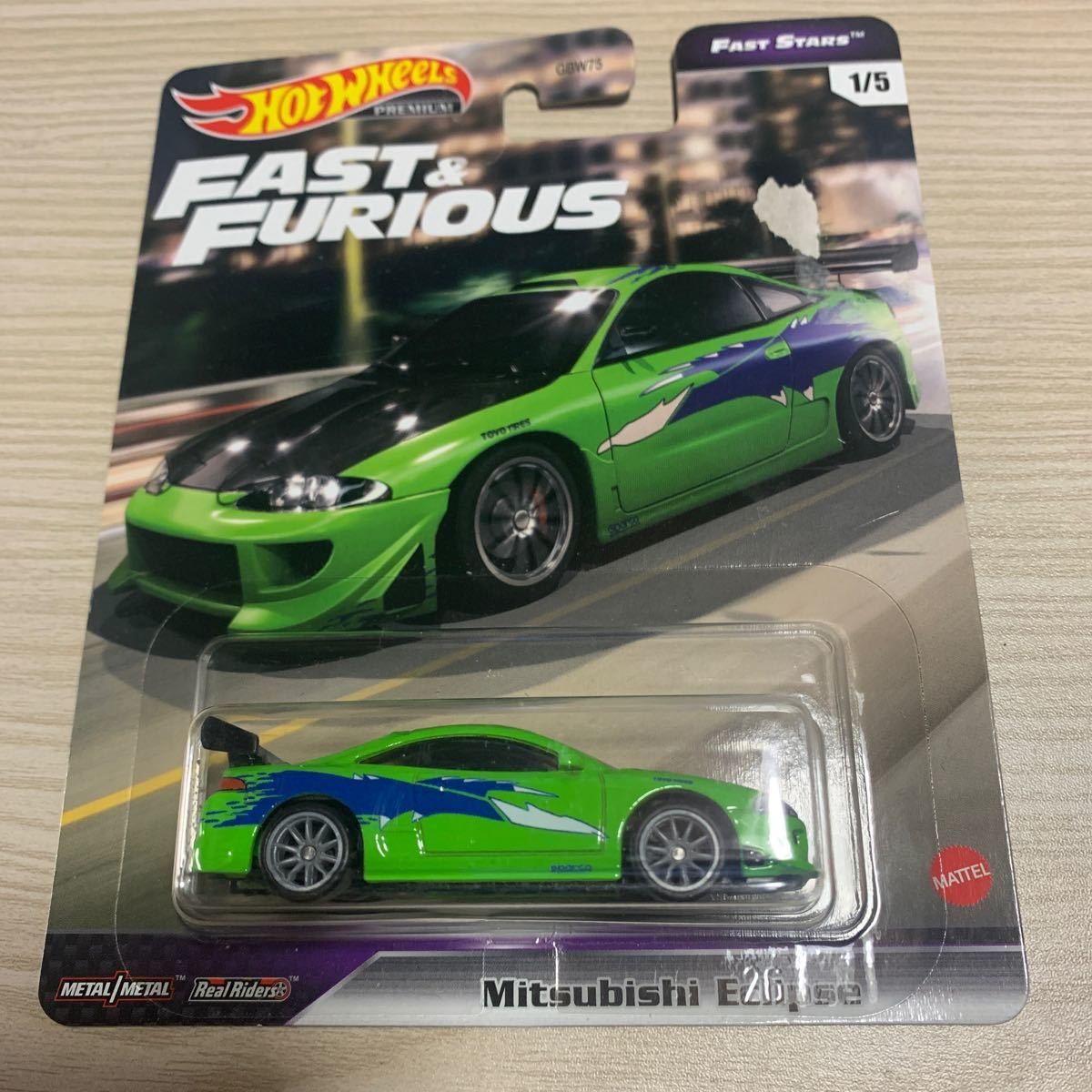 ホットウィールHotWheels ファストスターズ　MITSUBISHI ECLIPSE ミツビシ　エクリプス FAST＆FURIOUS ワイスピ　ワイルドスピード _画像1