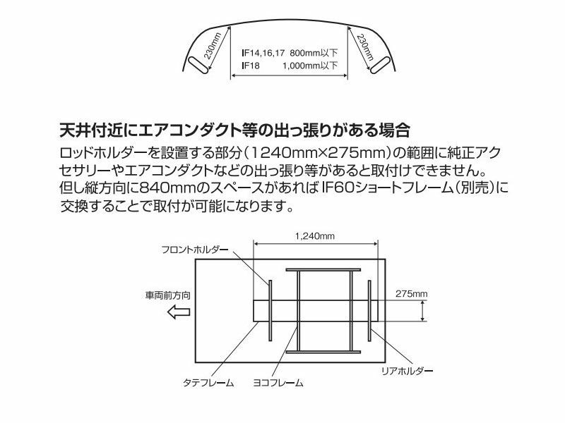 【在庫有り】INNO IF62 グリップアダプター アシストグリップを外すことなくロッドホルダーが取付けられる 釣りキャリア IF-62_画像5