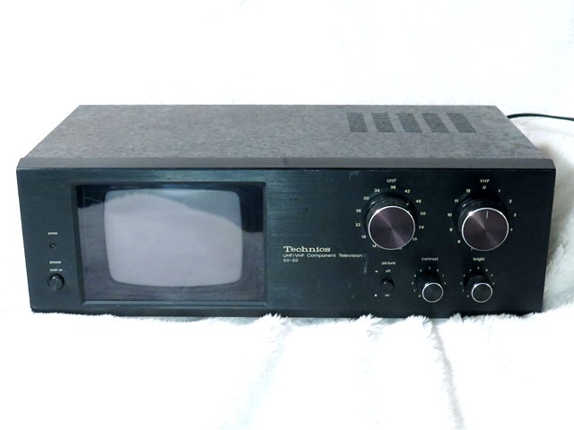 '70s Technics SV-50 テクニクス　コンポーネントテレビ　昭和レトロ　_画像2