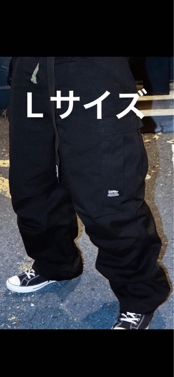 SAPEur サプール カーゴパンツ M-65 CARGO PANTS ブラック SAPEur サプール カーゴパンツ M-65 CARGO PANTS ブラック