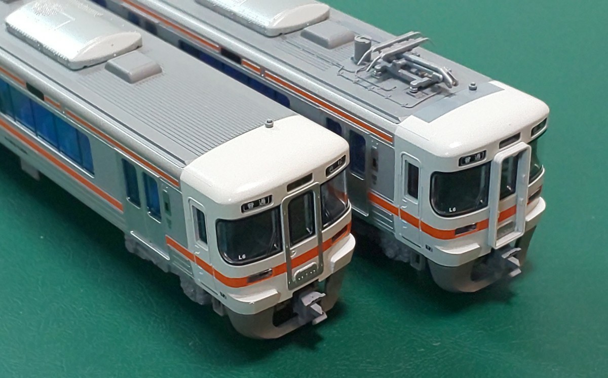 KATO 10-1216他 加工品 JR 313系1300番台(東海道本線・L6編成) 2両セット _画像1