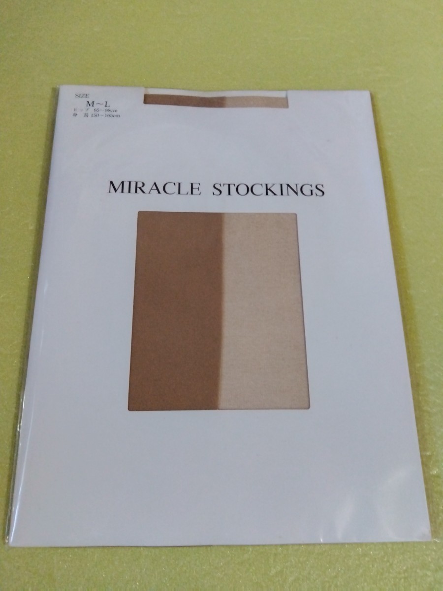 マーフィー　MIRACLE STOCkINGS　パンティストッキング　M〜Lサイズ　カラー ベージュ　1足_画像1