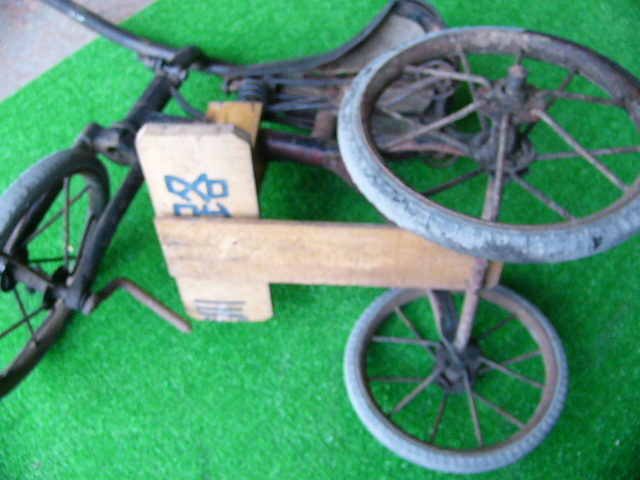  rare? BROOKS Brooks GENTS B75 MODEL antique retro period thing tricycle iron made 