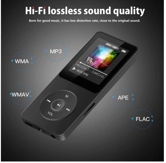 送料無料　未使用品　ホワイト　MP3プレーヤー　スピーカー内蔵　録音 FMラジオ　音楽　1.8インチ_画像4
