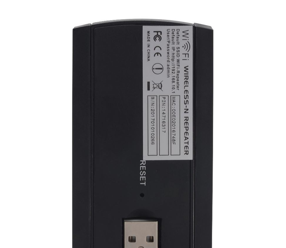 送料無料 未使用品 USB電源 ワイヤレス WiFiリピーター 中継器 増幅器 300Mbps 無線LAN 子機 USB3.0 WIFIアダプターの画像5