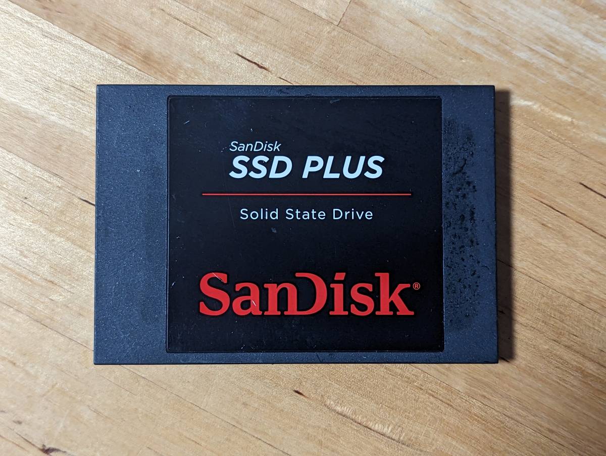 SanDisk内蔵ハードディスクSSD 120GB【動作確認済み】071737　_画像1