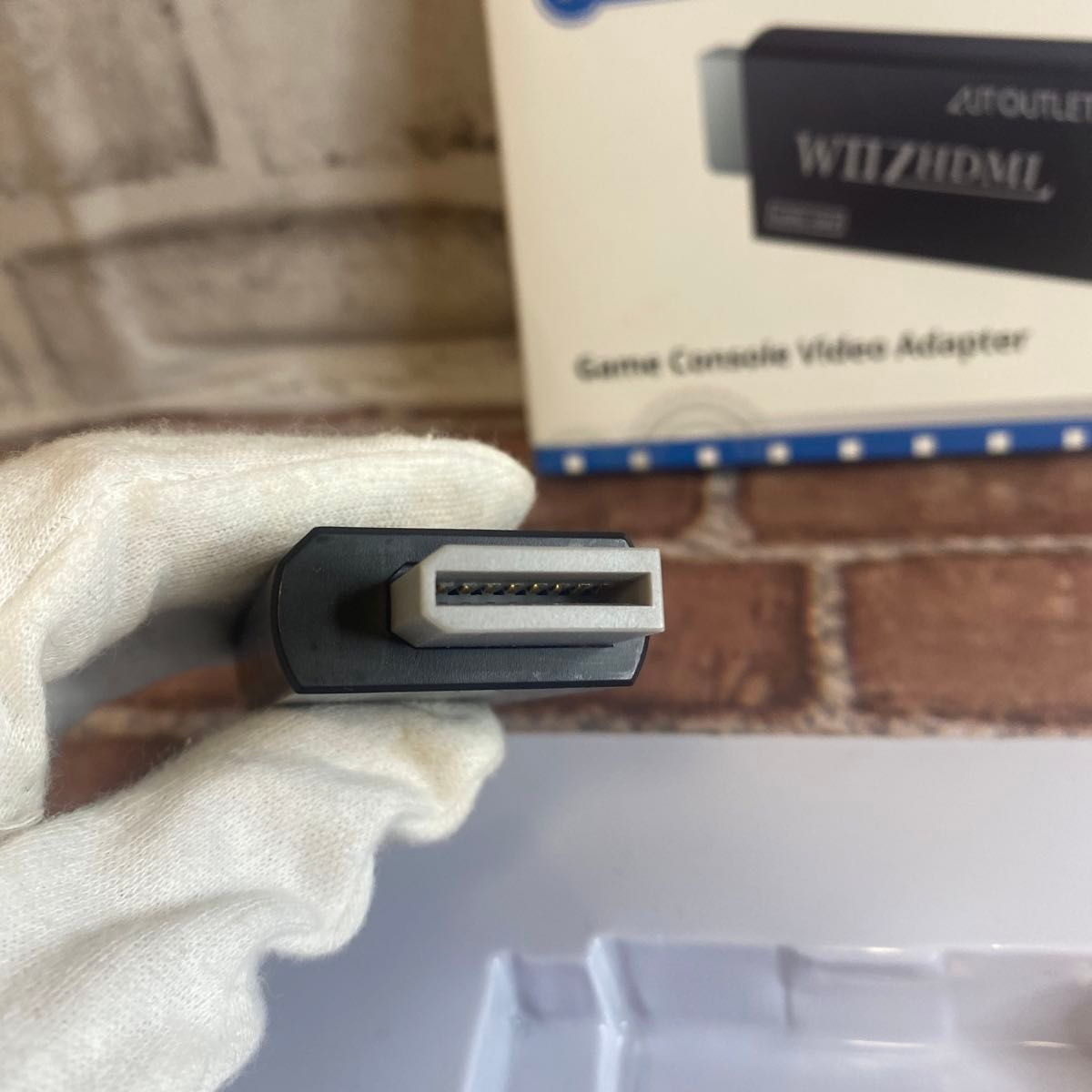 AUTOUTLET Wii to Hdmiアダプタ コンバーター Wii2HDMIアダプター3.5mm 720p/1080pに対応