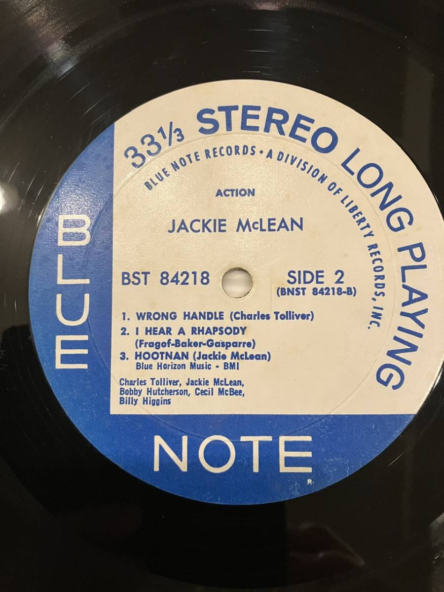 Jackie McLean / ACTION / BST 84218 / ブルーノート_画像4