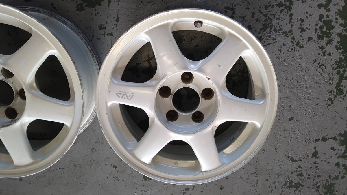 中古品　YOKOHAMA　AVS　ヨコハマ　16X7J　オフセット＋30　２本セット_画像3