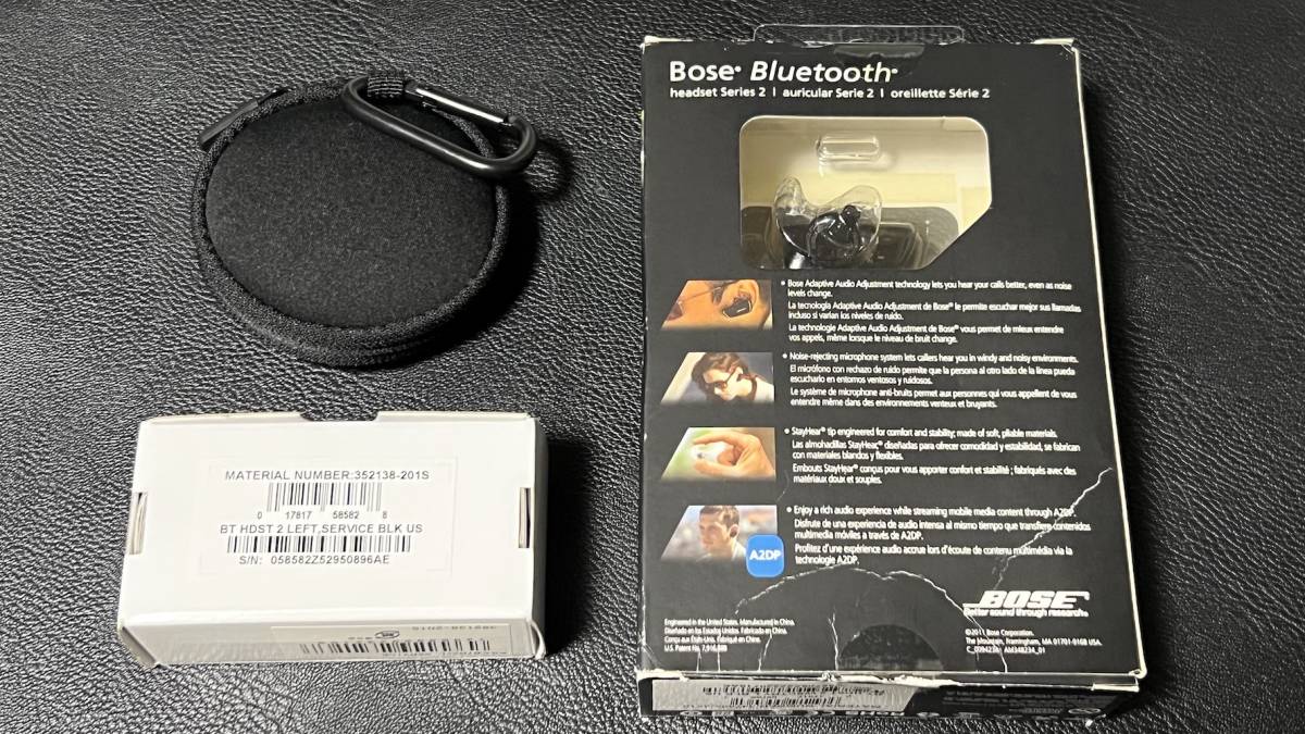BOSE Bluetooth headset Series2 BTH2-L 左耳用 中古品 ボーズ ブルートゥース ヘッドセット シリーズ2 シングルイヤー ハンズフリー