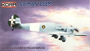 KORAコラ／ SAIMAN 202M イタリア軍連絡機 (1/72)_画像1