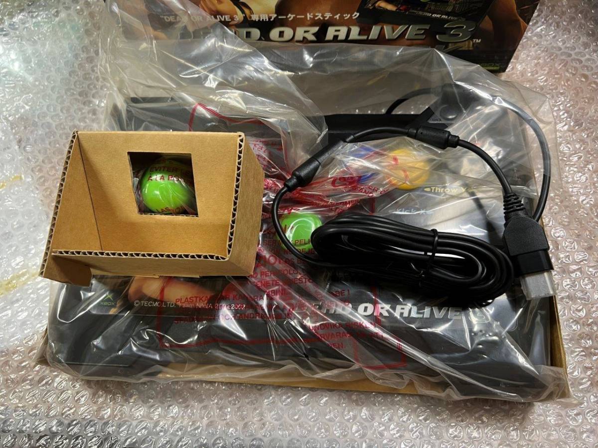 XBOX arcade stick Dead or Alive 3 version / Dead or alive 3 new goods unopened free shipping including in a package possible 