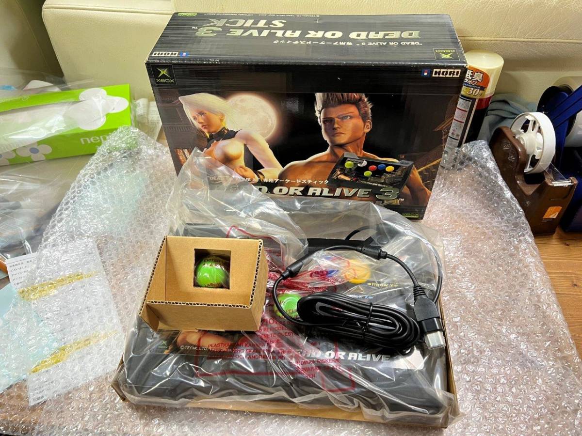 XBOX arcade stick Dead or Alive 3 version / Dead or alive 3 new goods unopened free shipping including in a package possible 