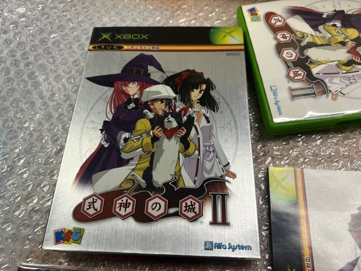 XBOX 式神の城II / Shikigami no Shiro 限定版 中古 完品 美品 XBOX 式神の城II / Shikigami no Shiro 限定版 中古 完品 美品