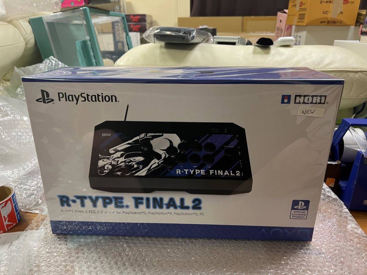 PS5/PS4/PS3対応 R-Type Final 2 アーケードスティック ホリー / アールタイプファイナル２ 新品未開封 美品 送料無料 同梱可