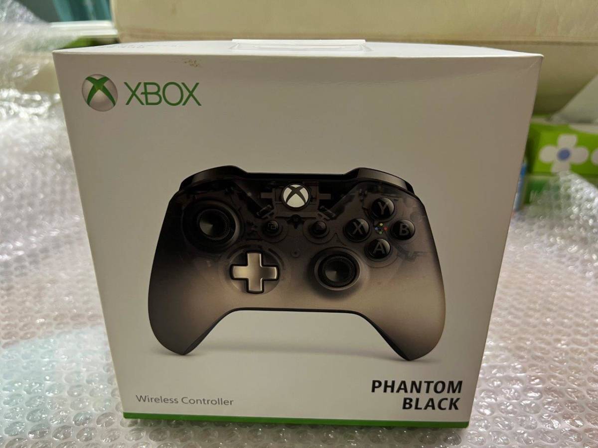 XBOX ONE コントローラ ファントムブラック / Phantom Black 動作確認済 完品 状態画像参照 送料無料 同梱可