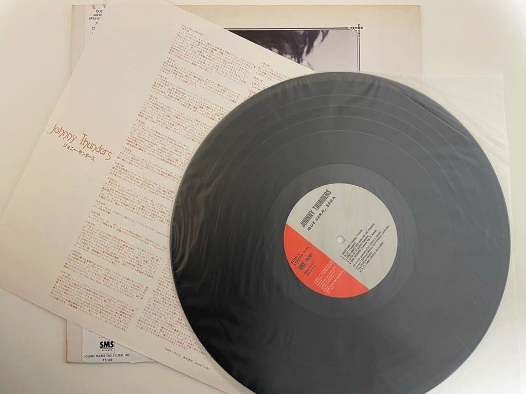 日本盤　国内盤　帯付 LP JOHNNY THUNDERS ジョニー　サンダース / ケセラセラ　NEW YORK DOLLS_画像3