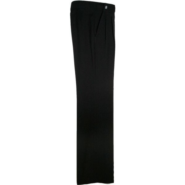 ウエスト 85 センチ 社交ダンス メンズ パンツ ツータック 日本製 黒 ブラック ダンス スラックス 紳士 男 男性 送料無料 672-SA99