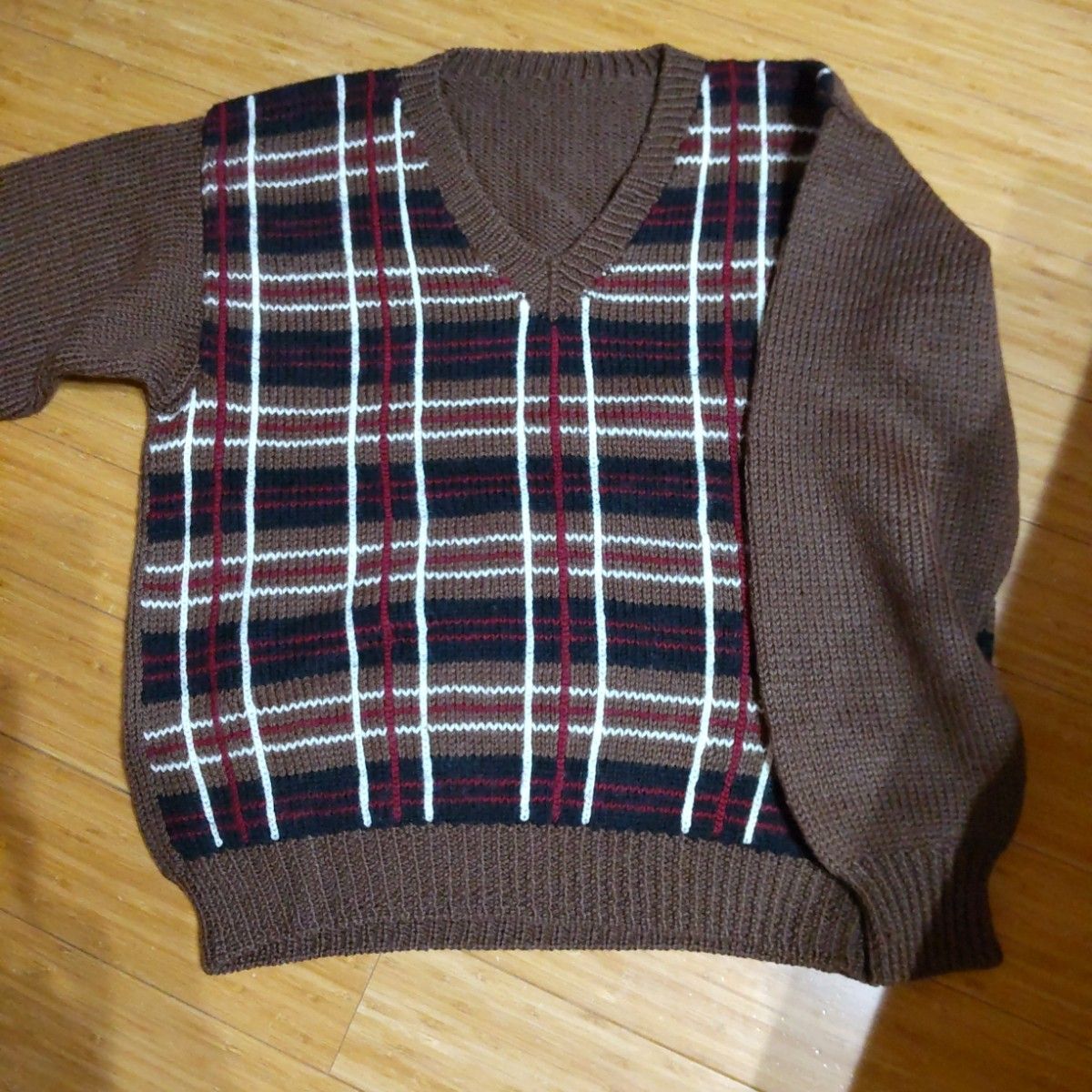 手編みの セーター