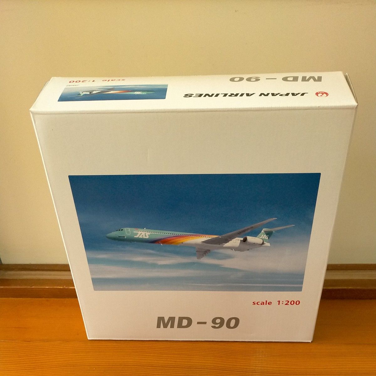 JAS MD-90 4号機 ダイキャストモデル （1/200スケール BJE3037）