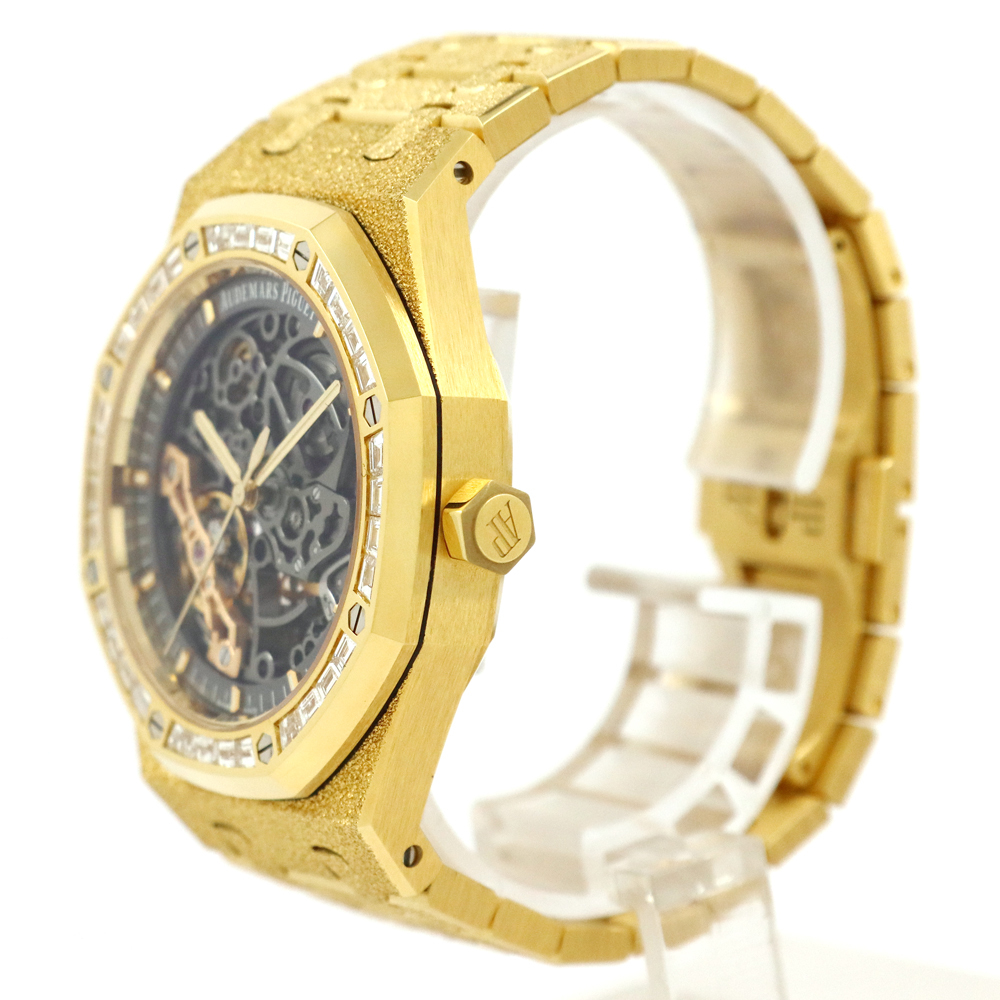 オーデマピゲ（AUDEMARS PIGUET）ロイヤルオーク ダブルバランスホイールオープンワーク フロステッドゴールド15412BA.ZG.1224BA.01 腕時計_画像3