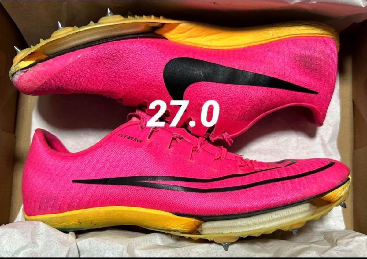 エアー抜け無し最安値】NIKE エアズームマックスフライ 27 0 エアー抜け無し最安値】NIKE エアズームマックスフライ 27 0