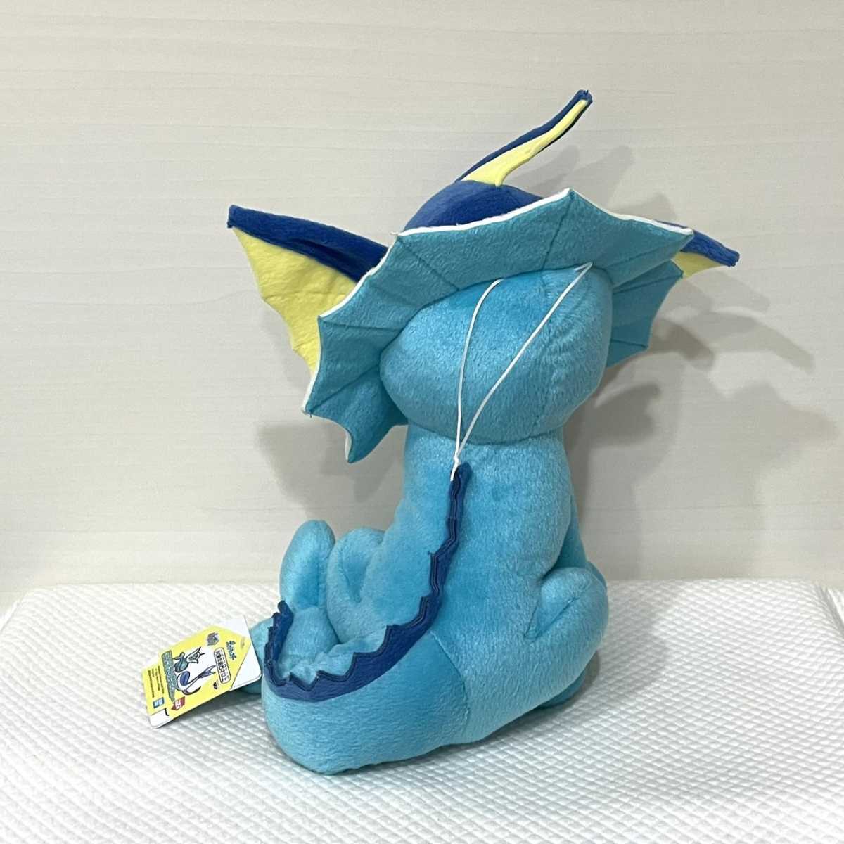 【シャワーズ】ポケットモンスター しっぽみてみて！ でっかいぬいぐるみ シャワーズ・ハクリュー 単品 ポケモン タグ付き新品 PW_画像3