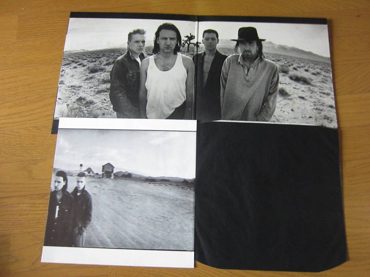 □ U2 THE JOSHUA TREE UK盤オリジナル美盤！ 初期マトA1/B2 TOWNHOUSE刻印 ブラックインナー_画像3