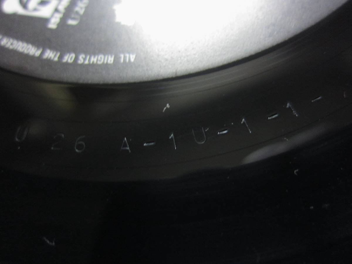 □ U2 THE JOSHUA TREE UK盤オリジナル美盤！ 初期マトA1/B2 TOWNHOUSE刻印 ブラックインナー_画像5