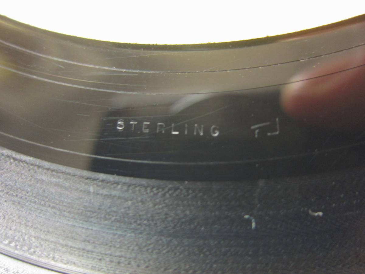 □AOR STEPHEN BISHOP BISH 米盤オリジナル　 両面STERLING刻印_画像6