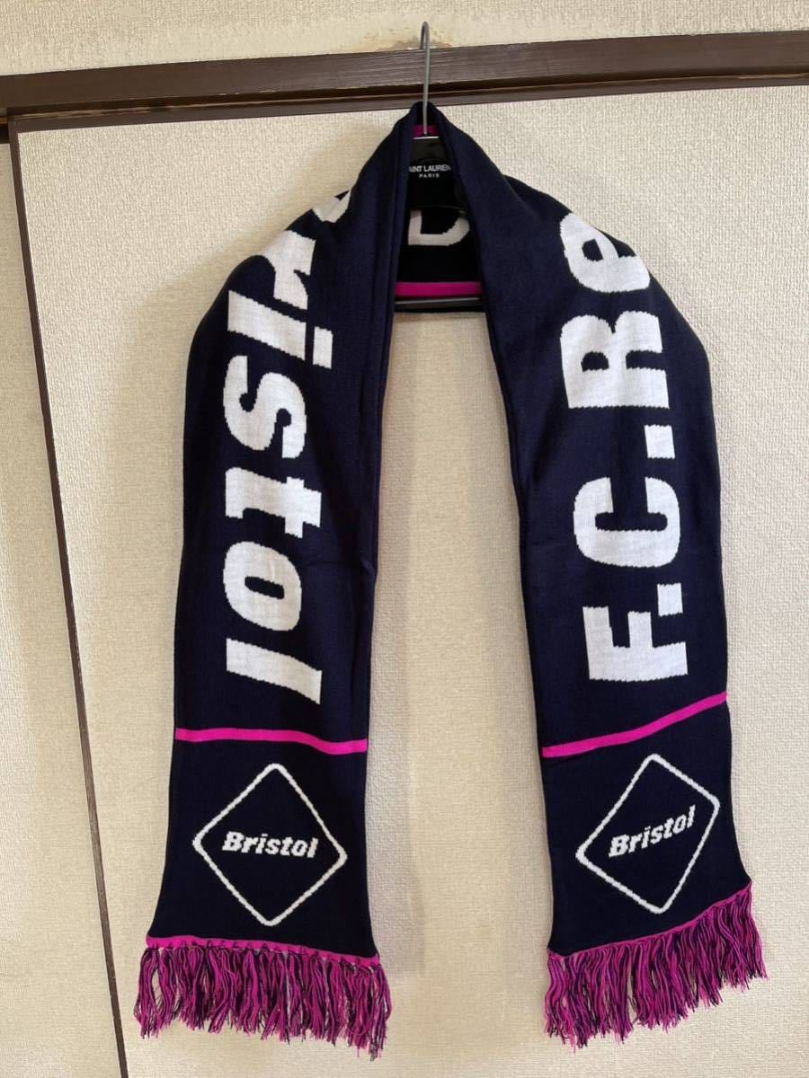 【良品】【レターパックプラス対応】 FCRB f.c real bristol エフシーレアルブリストル SOPHNET ソフネット SUPPOTER MUFFLER マフラー_画像4