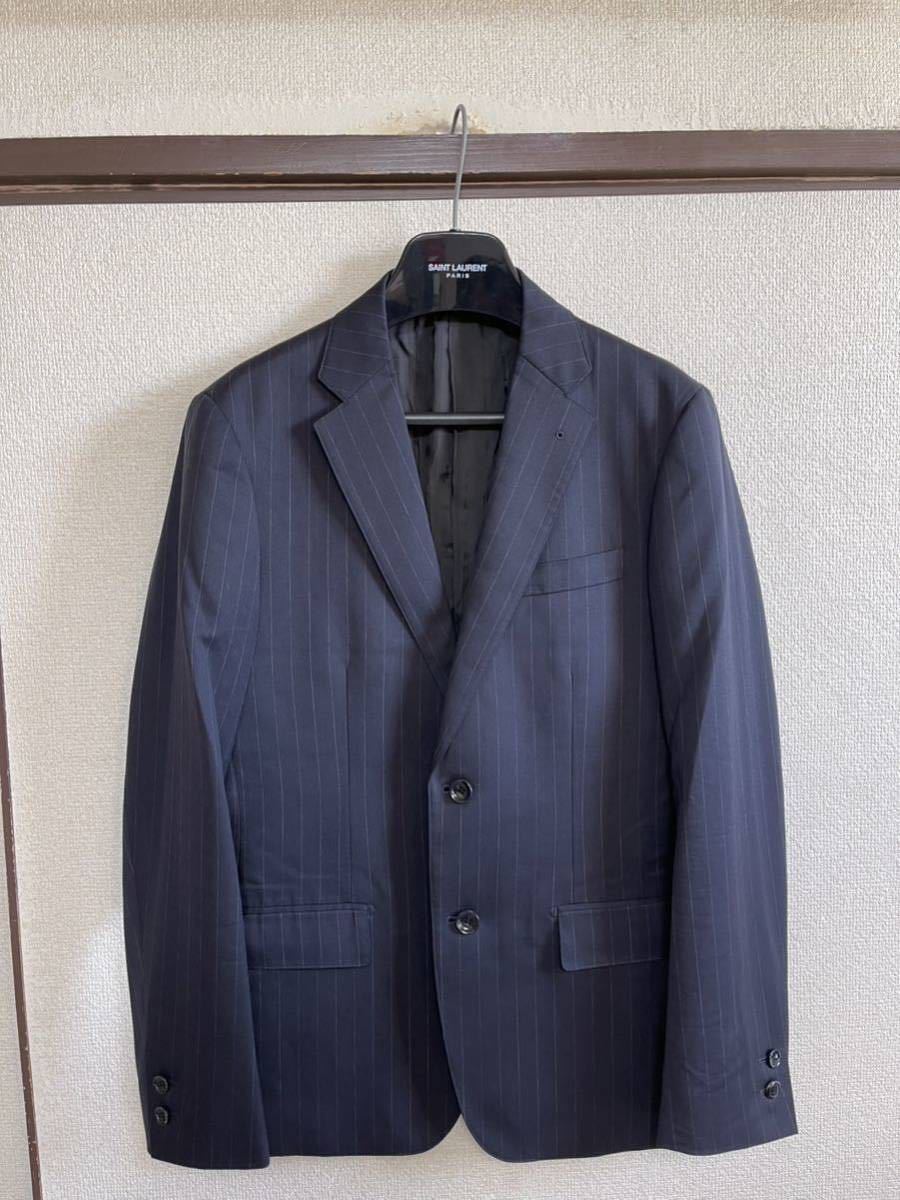 【良品】【セットアップ】 SOPHNET ソフネット SUIT ストライプ セットアップ スーツ テーラードジャケット スラックス ブレザー パンツ_画像4