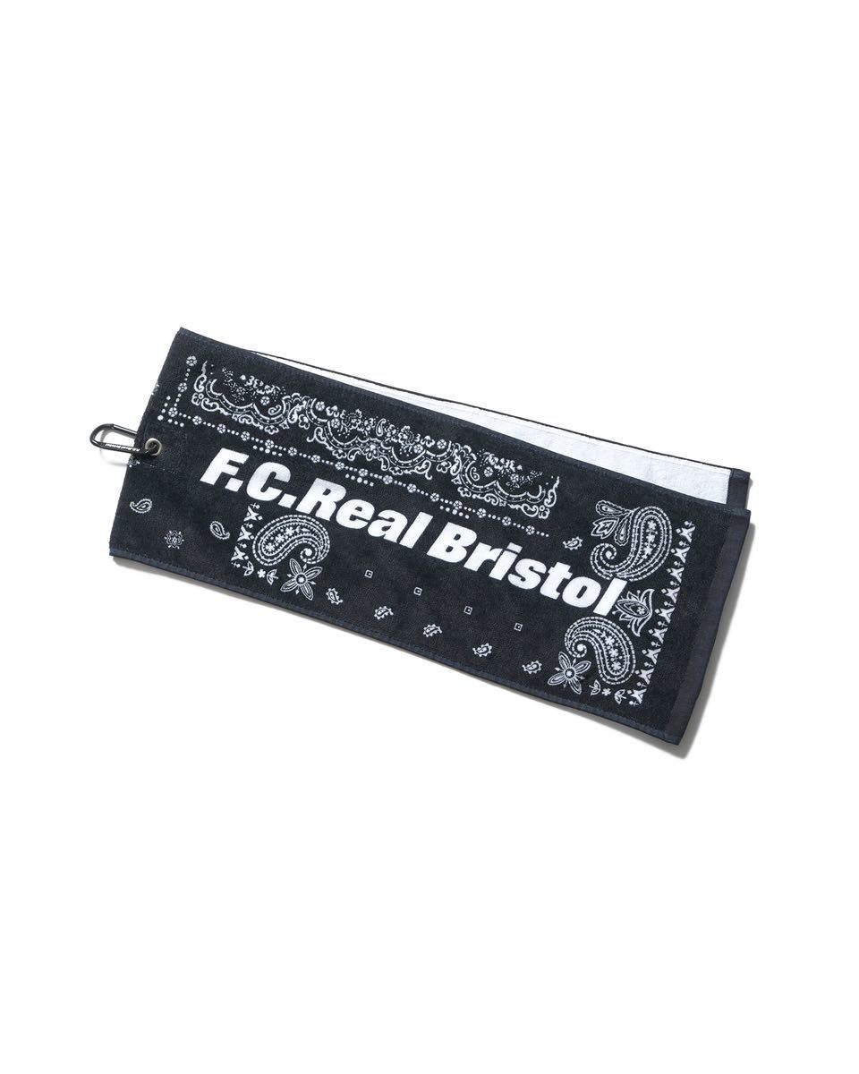 【新品未使用】 23SS 新品 FCRB f.c real bristol エフシーレアルブリストル SOPHNET CARABINER SPORTS TOWEL スポーツタオル 小物 BLACK_画像2