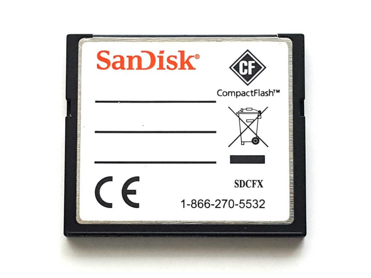 【1枚限り】☆美品☆ CFカード 16GB サンディスク エクストリームIII SanDisk Extreme III コンパクトフラッシュ CompactFlash Card_画像2