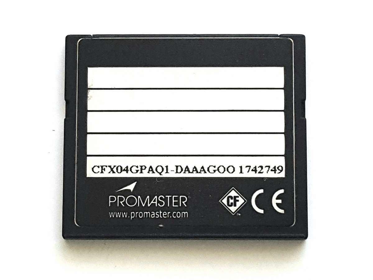 [ article limit ]* superior article * CF card 4GB Promaster PROMASTER CompactFlash CompactFlash Card