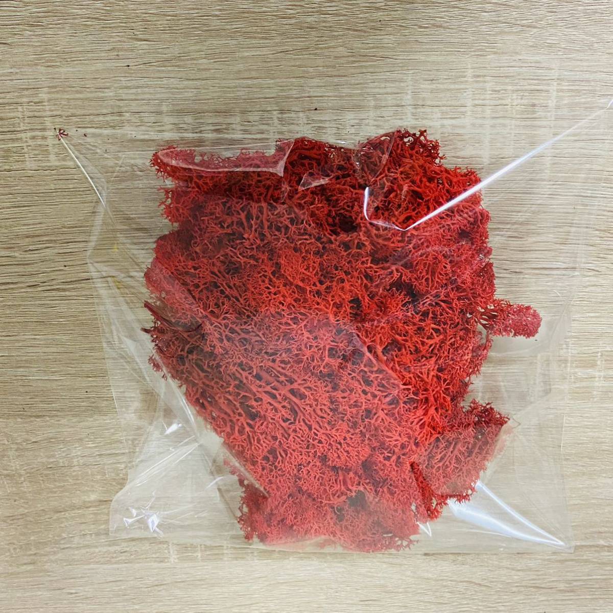  ska ntia Moss SCANDIAMOSS красный 50g дисплей мох Moss натуральный материалы красный дезодорирующий эффект 