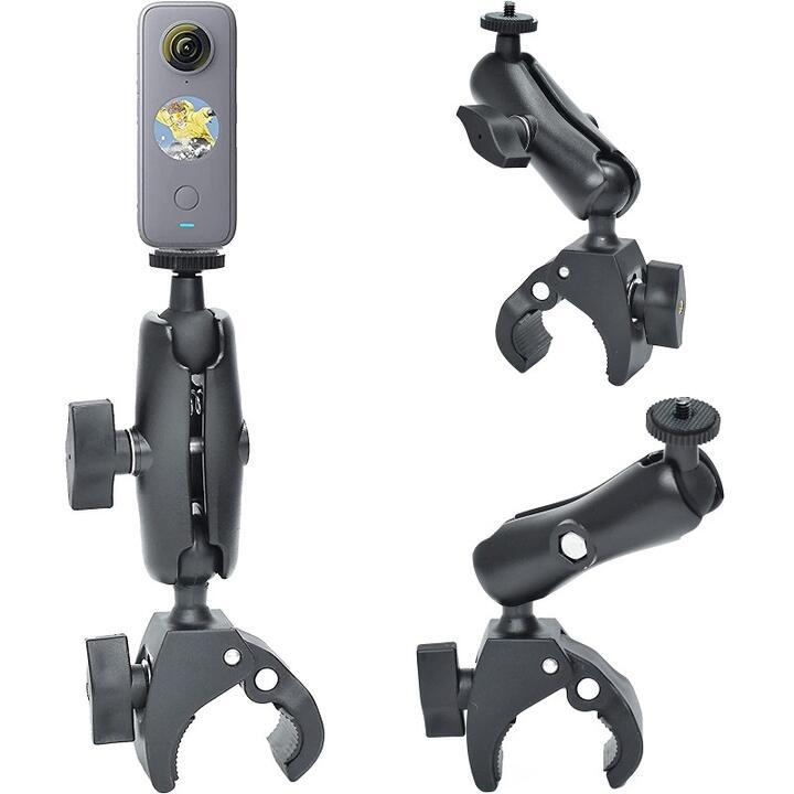 DJI Osmo Pocket Action、GoProアクションカメラ用ハンドルポール 固定用オートバイ クランプ マウントホルダー ポール直径16～42mm対応_画像6