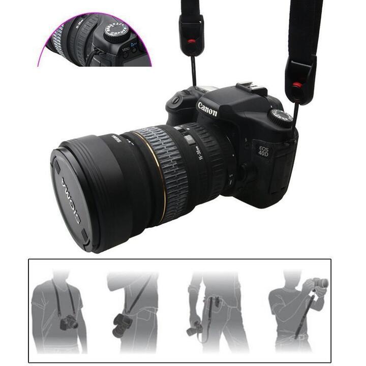 カメラストラップ 長さ調整可能 ネックストラップ＋ハンドストラップ 一眼レフ/速写/デジカメ用ショルダーの画像7